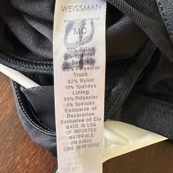 Weissman 3 pc Women Up Dance Costume Size Girls Medium 11/12 - Picture 12 of 15